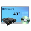 Интерактивная панель 43" (встроенный ПК, Win10) - «globural.ru» - Тобольск