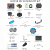 Robo kit DIYGO Мобильный робот с колесами всенаправленного движения - «globural.ru» - Тобольск