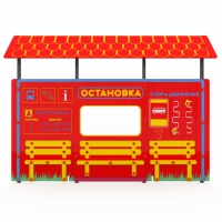 Учебно-игровой макет "Остановка" мобильный - «globural.ru» - Тобольск