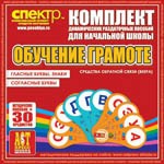 Комплект динамических раздаточных пособий - Обучение грамоте (веера). Гласные буквы, знаки, согласные буквы. - «globural.ru» - Тобольск