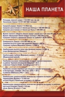 Стенд "Наша планета" - «globural.ru» - Тобольск