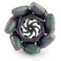 Технологичное колесо Mecanum 4" Mecanum Wheel 4" для конструктора VEX (4 штуки в упаковке) - «globural.ru» - Тобольск