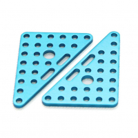 Треугольная пластина из анодированного алюминия Triangle Plate 6*8 (Pair) - «globural.ru» - Тобольск