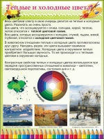 Стенд "Теплые и холодные цвета" - «globural.ru» - Тобольск