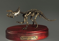 Модель скелета динозавра Triceratops - «globural.ru» - Тобольск