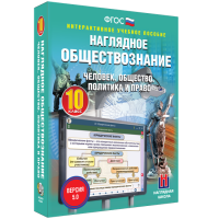 Наглядное обществознание. Человек. Общество. Политика и право. 10 класс - «globural.ru» - Тобольск