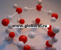 Модель "Кристаллическая решетка льда" (демонстрационная) - «globural.ru» - Тобольск