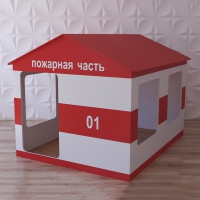 Детский игровой домик «Пожарная служба» - «globural.ru» - Тобольск