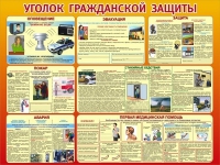 Стенд "Уголок гражданской защиты" - «globural.ru» - Тобольск