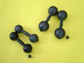 Гантели пластмассовые 0.8 кг с наполнителем - «globural.ru» - Тобольск