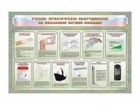 Стенды "Учебно-практическое оборудование по оказанию первой помощи" - «globural.ru» - Тобольск