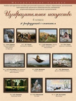 Набор репродукций "Изобразительное искусство" 4 класс (10 репродукций) - «globural.ru» - Тобольск