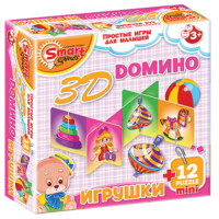 Комплект развивающих игр 3-5 лет. 3D домино (3-5 лет) - «globural.ru» - Тобольск