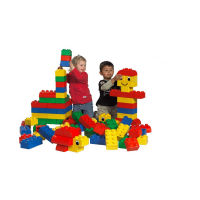 Набор мягких кубиков "LEGO SOFT" - «globural.ru» - Тобольск