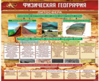 Стенд "Физическая география. Литосфера" (вариант 1) - «globural.ru» - Тобольск