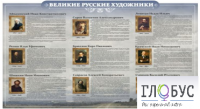 Стенд "Великие русские художники" - «globural.ru» - Тобольск