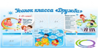 Стенд "Уголок класса Дружба" - «globural.ru» - Тобольск