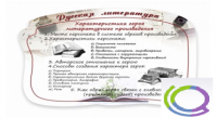 Стенд "Характеристика героя литературного произведения" - «globural.ru» - Тобольск