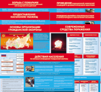 Комплект таблиц Основы гражданской обороны МЧС РФ (13 штук)	 - «globural.ru» - Тобольск