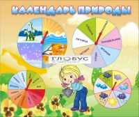 Стенд "Календарь природы" (вариант 1) - «globural.ru» - Тобольск