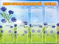Стенд информационный с 7 карманами - «globural.ru» - Тобольск