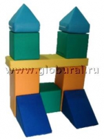 Мягкий модуль-конструктор "Городок" 1 (ВИК) - «globural.ru» - Тобольск