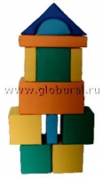 Мягкий модуль-конструктор "Городок" 2 (ВИК) - «globural.ru» - Тобольск
