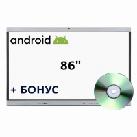 Интерактивная панель 86" (Android)  - «globural.ru» - Тобольск