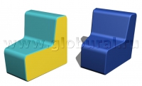 Косоугольный стул 44*60*60/32см (ВИК) - «globural.ru» - Тобольск