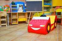 Напольная игрушка "Машинка - гонка" с аппликацией (ВИК) - «globural.ru» - Тобольск