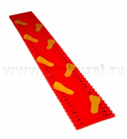 Дорожка массажная со следами(в чехле из кожи) - «globural.ru» - Тобольск