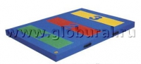 Спортивный мат с цифровыми линиями (ВИК) - «globural.ru» - Тобольск