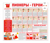 Тематический стенд "Пионеры-герои" - «globural.ru» - Тобольск