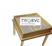 Стол на ножках для рисования песком светозвуковой - «globural.ru» - Тобольск