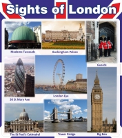 Стенд "Sights of london" - «globural.ru» - Тобольск