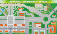 Доска магнитно-маркерная панорамная "Дорожное движение в городе" - «globural.ru» - Тобольск