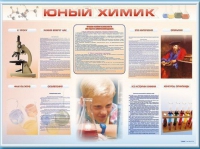 Стенд-уголок "Юный химик" - «globural.ru» - Тобольск