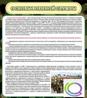 Стенд "Основы военной службы" - «globural.ru» - Тобольск