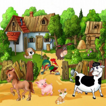 Свето-звуковая панель "Ферма" - «globural.ru» - Тобольск