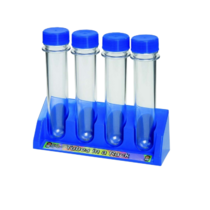 Комплект пробирок на подставке 4 штуки - «globural.ru» - Тобольск