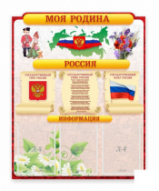 Стенд "Наша родина Россия" - «globural.ru» - Тобольск