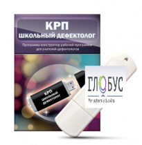 Конструктор рабочей программы "Школьный дефектолог" на USB-носителе - «globural.ru» - Тобольск