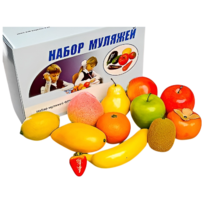 Набор муляжей фруктов 12 штук - «globural.ru» - Тобольск