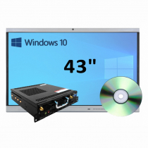 Интерактивная панель 43" (встроенный ПК, Win10) - «globural.ru» - Тобольск