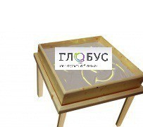Стол на ножках для рисования песком светозвуковой - «globural.ru» - Тобольск