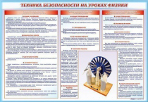 Стенд-уголок "Техника безопасности на уроках физики" - «globural.ru» - Тобольск