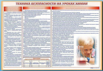 Стенд-уголок "Техника безопасности на уроках химии" - «globural.ru» - Тобольск