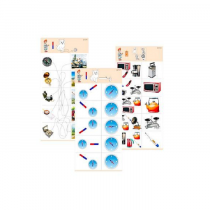 Комплект карточек (10) "Обучающий калейдоскоп для ДО. Эксперимент. Магнетизм" - «globural.ru» - Тобольск