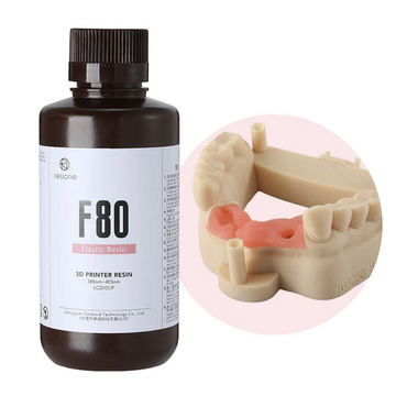 Гибкий фотополимер Resione F80 Flex Dental Gum 500 г - «globural.ru» - Тобольск