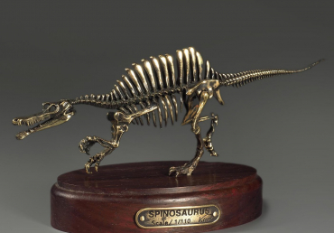 Модель скелета динозавра Spinosaurus - «globural.ru» - Тобольск